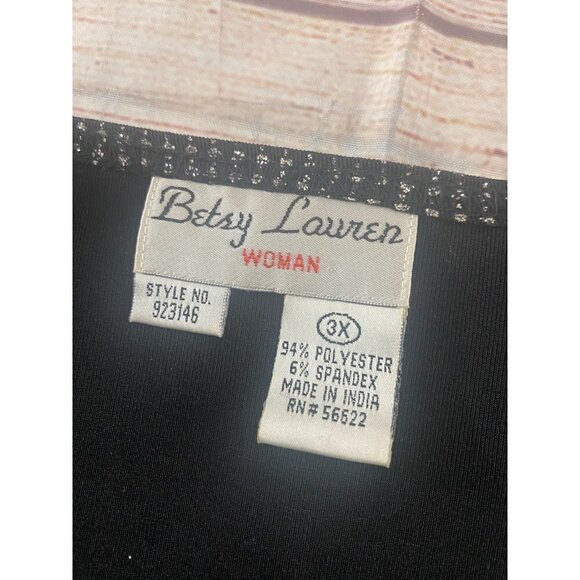 Vintage Betsy Lauren Women's Silver Top/ Blazer Combination - 3XL - Picture 9 of 11